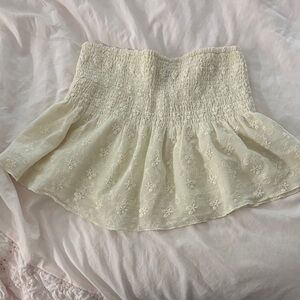 Elegant Cream tube top